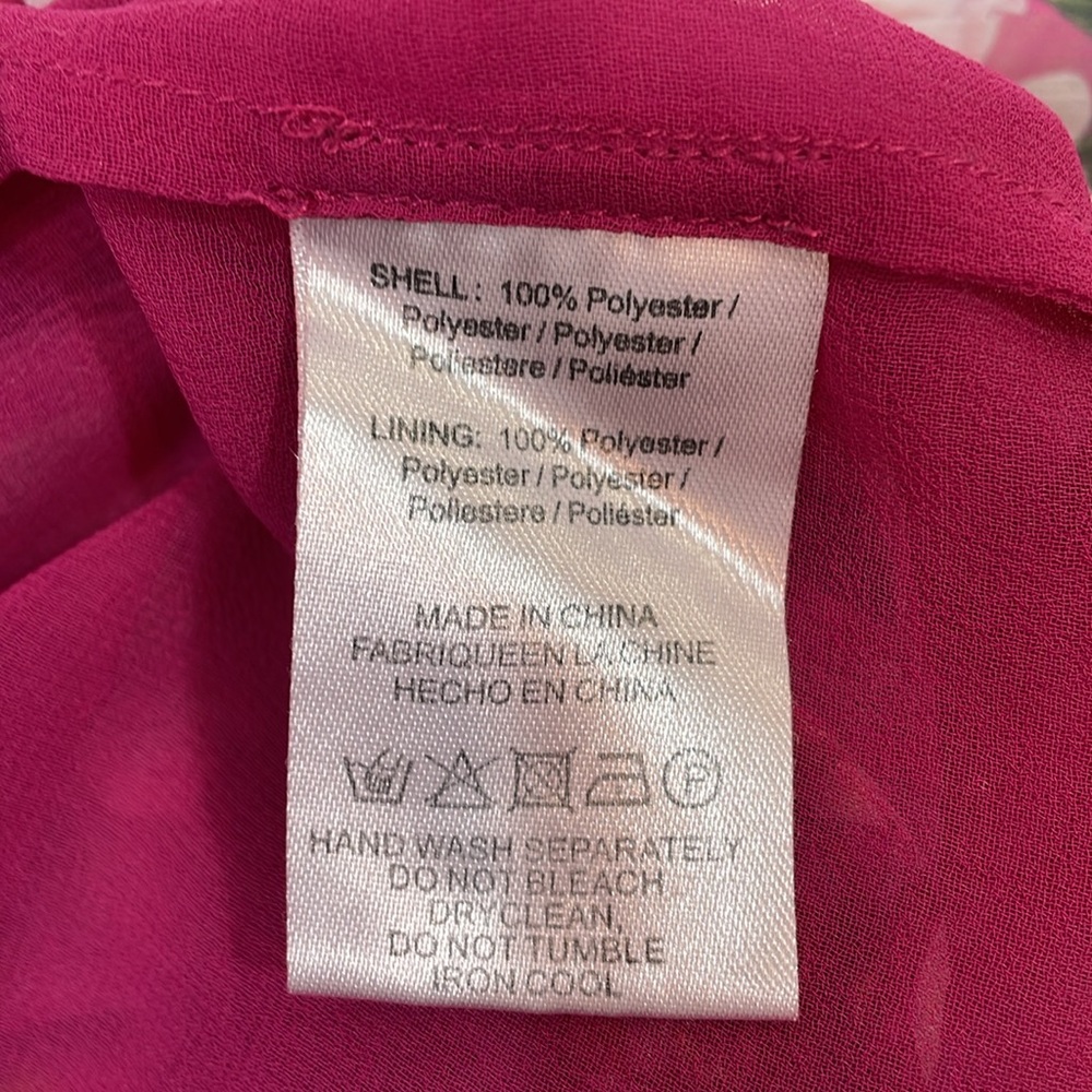 REVOLVE Sau Lee Fredia Freida Dress 14 Fuchsia Floral Maxi Low Strappy Back - Picture 11 of 16